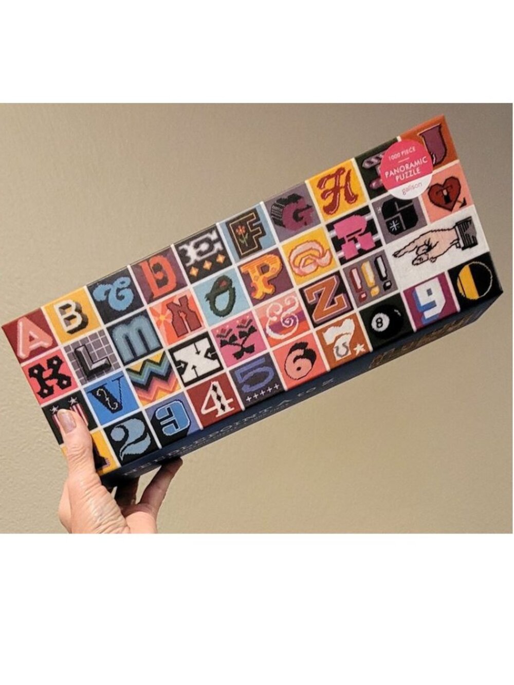 NEEDLEPOINT A TO Z by Galison JIGSAW PUZZLE 1000 pieces